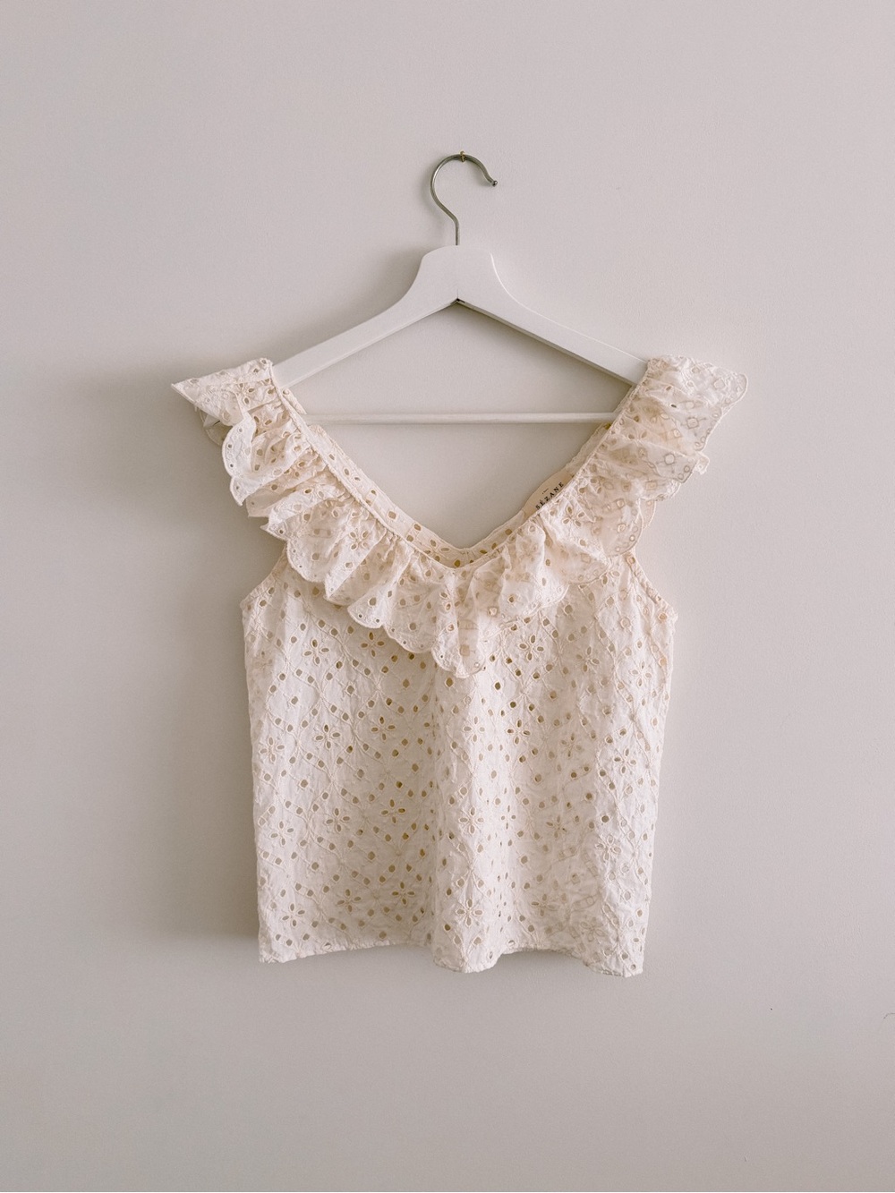 Sezane Gold Blouse
